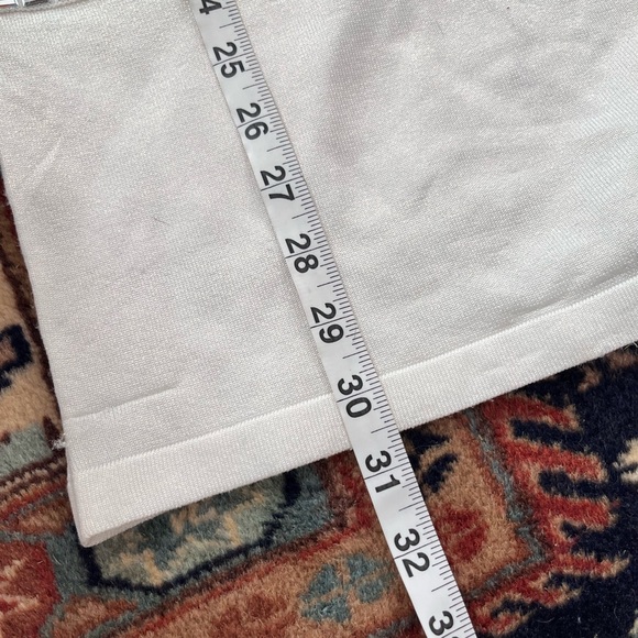 Retrofete mini Dress champagne shimmer White mirror sequins long sleeve XS READ - Picture 8 of 13